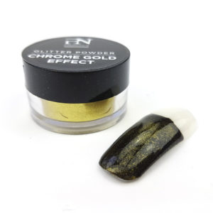 Glitter powder chrome gold effect 2 gr